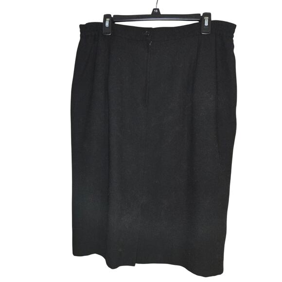 Valerie Stevens II Black Pencil Skirt Plus Size 18W 0237 - Picture 3 of 9